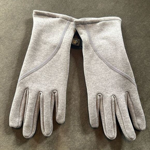 Women’s Head Touchscreen Compatible Outdoor Running Gloves Gray Size M NWOT - Picture 1 of 7